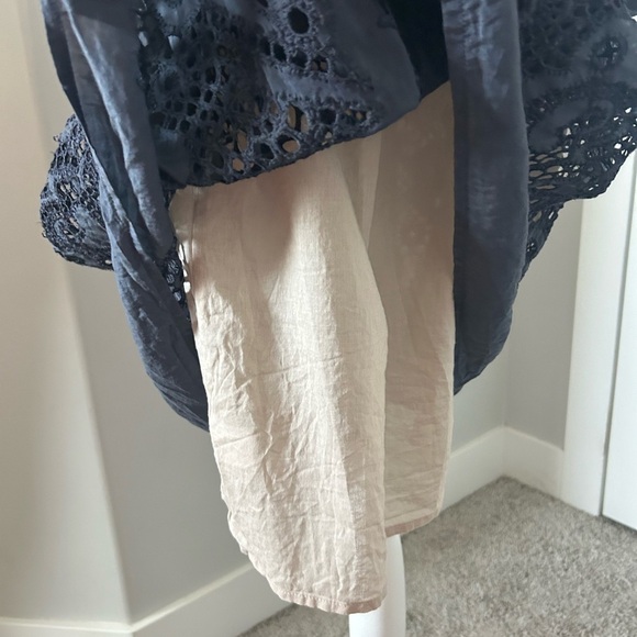 Anthropologie Burlapp Floral Eyelet Dress - Picture 7 of 12